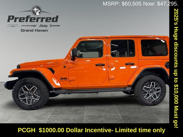 2025 Jeep Wrangler WRANGLER 4-DOOR SAHARA