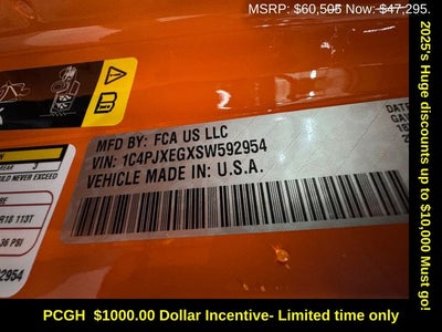 2025 Jeep Wrangler WRANGLER 4-DOOR SAHARA