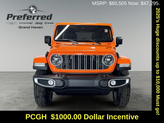 2025 Jeep Wrangler WRANGLER 4-DOOR SAHARA