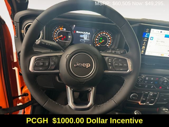 2025 Jeep Wrangler WRANGLER 4-DOOR SAHARA