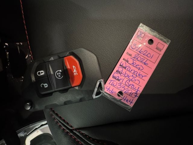 2026 Jeep Wrangler WRANGLER 4-DOOR RUBICON