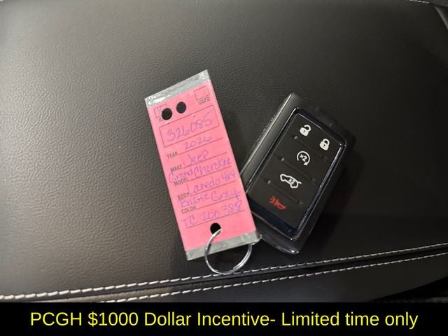 2026 Jeep Grand Cherokee GRAND CHEROKEE ALTITUDE 4X4