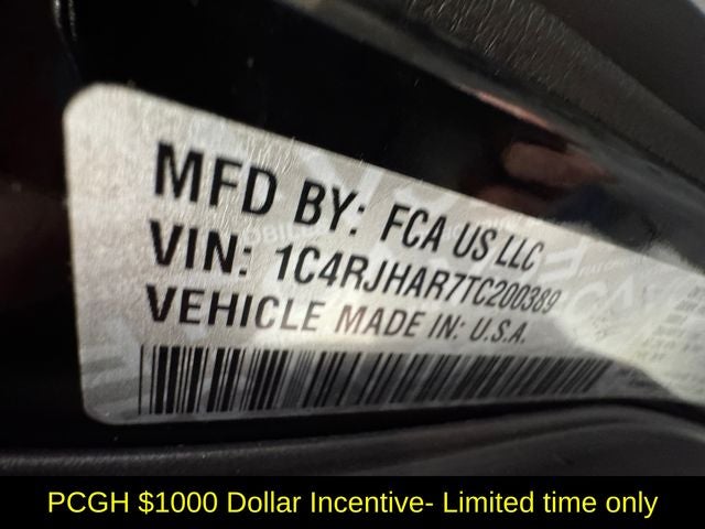 2026 Jeep Grand Cherokee GRAND CHEROKEE ALTITUDE 4X4