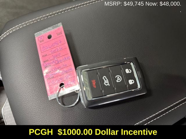 2026 Jeep Grand Cherokee GRAND CHEROKEE ALTITUDE 4X4