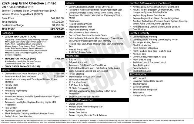 2024 Jeep Grand Cherokee Limited 4x4