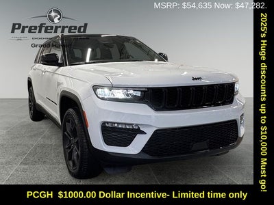 2025 Jeep Grand Cherokee GRAND CHEROKEE LIMITED 4X4