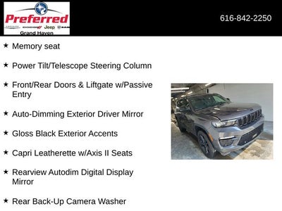 2024 Jeep Grand Cherokee Limited 4x4