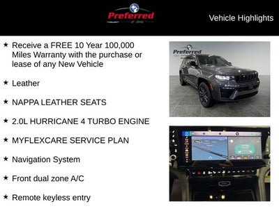 2026 Jeep Grand Cherokee GRAND CHEROKEE LIMITED RESERVE 4X4