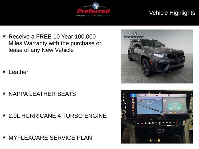 2026 Jeep Grand Cherokee GRAND CHEROKEE LIMITED RESERVE 4X4