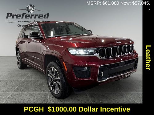 2025 Jeep Grand Cherokee GRAND CHEROKEE OVERLAND 4X4