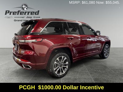 2025 Jeep Grand Cherokee GRAND CHEROKEE OVERLAND 4X4