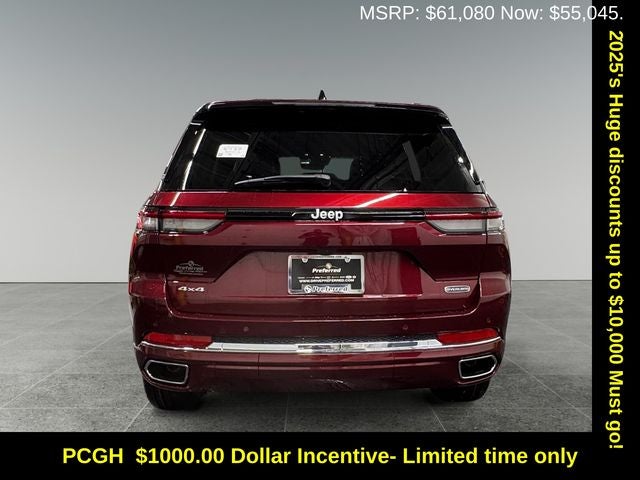 2025 Jeep Grand Cherokee GRAND CHEROKEE OVERLAND 4X4
