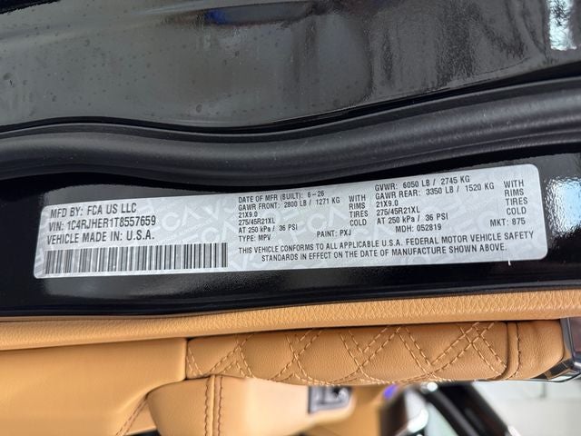 2026 Jeep Grand Cherokee Summit