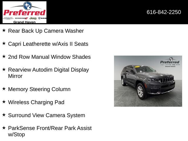 2023 Jeep Grand Cherokee L Limited 4x4