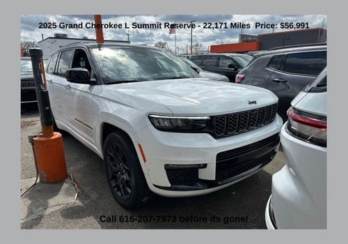 2025 Jeep Grand Cherokee L Summit Reserve 4x4
