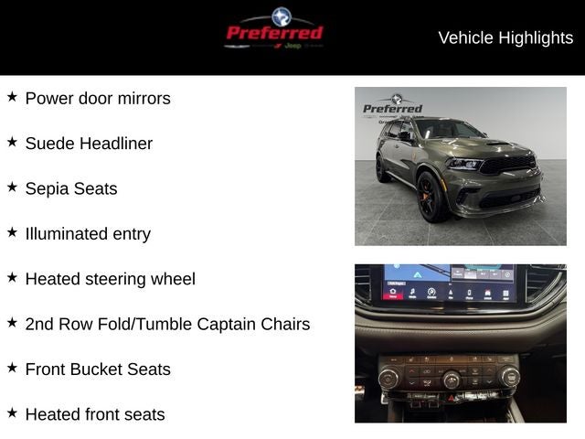 2026 Dodge Durango DURANGO SRT HELLCAT JAILBREAK AWD