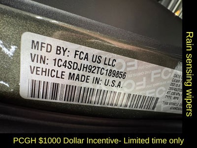 2026 Dodge Durango DURANGO SRT HELLCAT JAILBREAK AWD