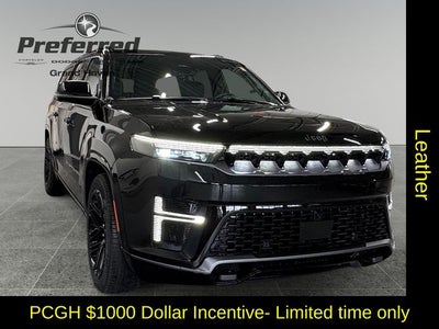 2026 Jeep Grand Wagoneer GRAND WAGONEER L LIMITED RESERVE 4X4