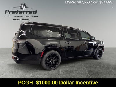 2026 Jeep Grand Wagoneer GRAND WAGONEER L LIMITED RESERVE 4X4