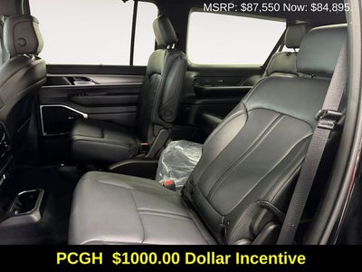 2026 Jeep Grand Wagoneer GRAND WAGONEER L LIMITED RESERVE 4X4