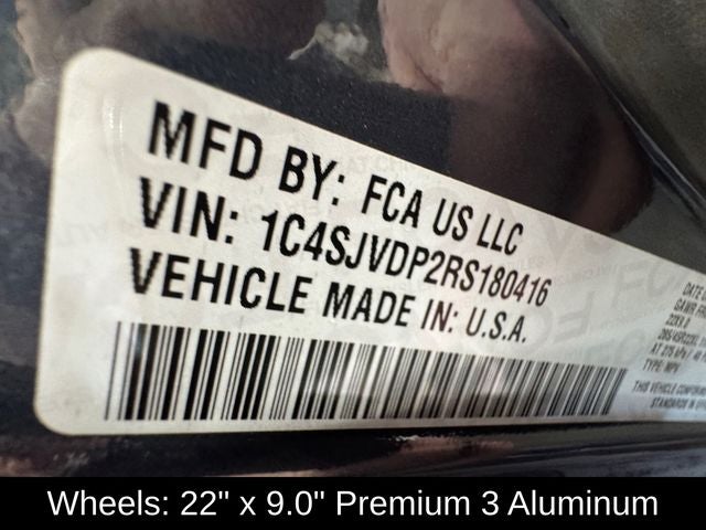 2024 Jeep Wagoneer Series III 3.0 Liter I6 4WD