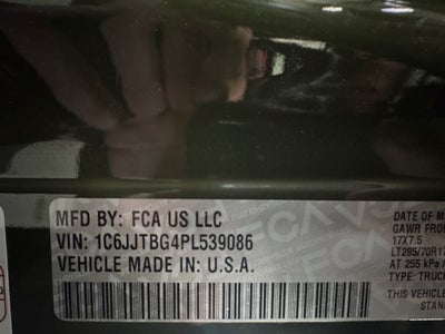 2023 Jeep Gladiator Rubicon 4x4
