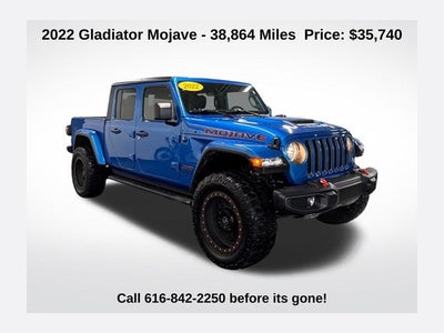 2022 Jeep Gladiator Mojave 3.6 Liter V6 Crew Cab Automatic 4WD