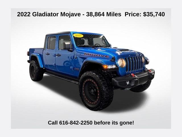 2022 Jeep Gladiator Mojave 3.6 Liter V6 Crew Cab Automatic 4WD