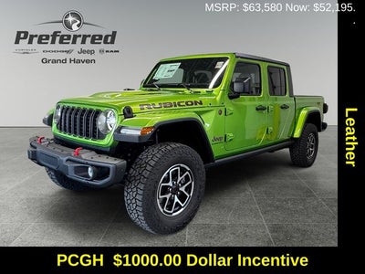 2025 Jeep Gladiator GLADIATOR RUBICON 4X4