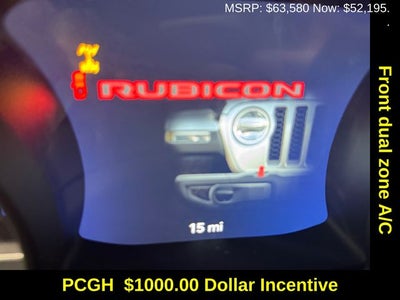 2025 Jeep Gladiator GLADIATOR RUBICON 4X4