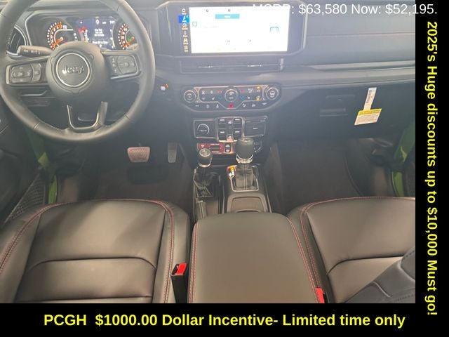 2025 Jeep Gladiator GLADIATOR RUBICON 4X4