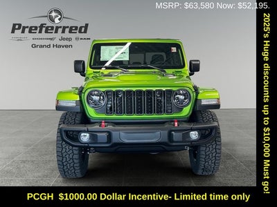 2025 Jeep Gladiator GLADIATOR RUBICON 4X4