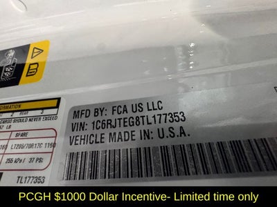 2026 Jeep Gladiator GLADIATOR MOJAVE 4X4