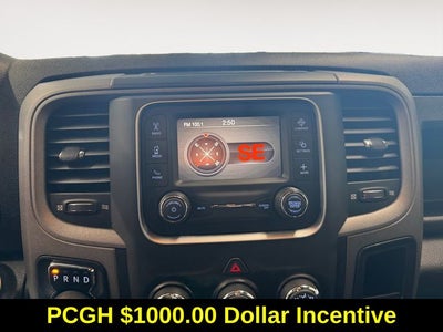 2022 RAM 1500 Classic Tradesman Quad Cab 4x4 6'4' Box