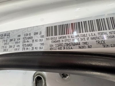 2017 RAM 1500 Laramie Quad Cab 4x4 6'4' Box