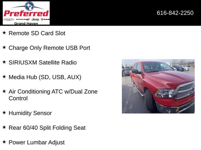 2016 RAM 1500 Big Horn