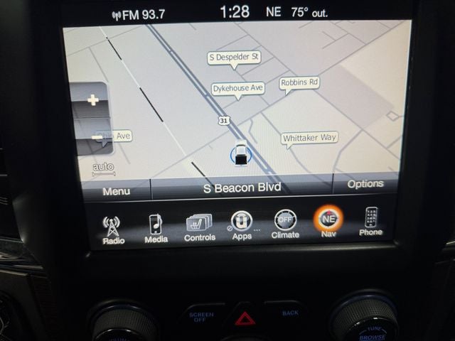 2016 RAM 1500 Laramie 5.7 Liter V8 Hemi Crew Cab 4WD