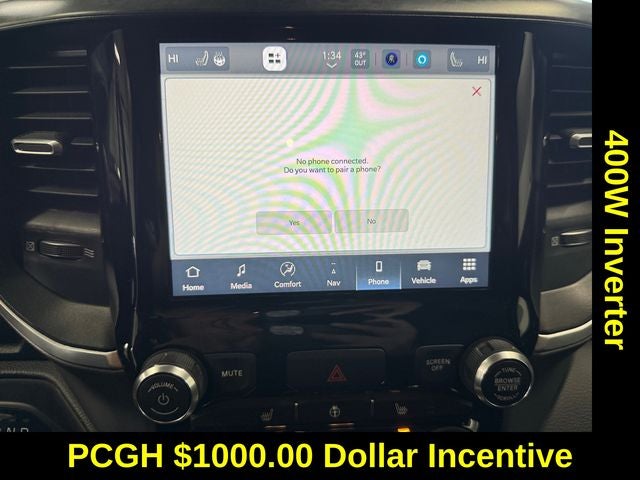 2022 RAM 1500 Big Horn Crew Cab 4x4 5'7' Box