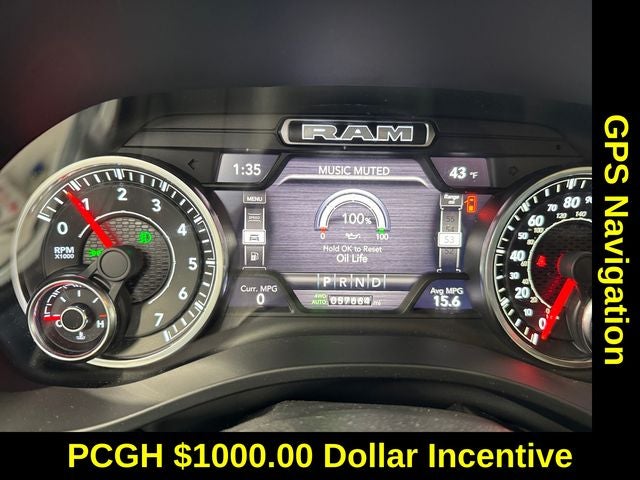 2022 RAM 1500 Big Horn Crew Cab 4x4 5'7' Box