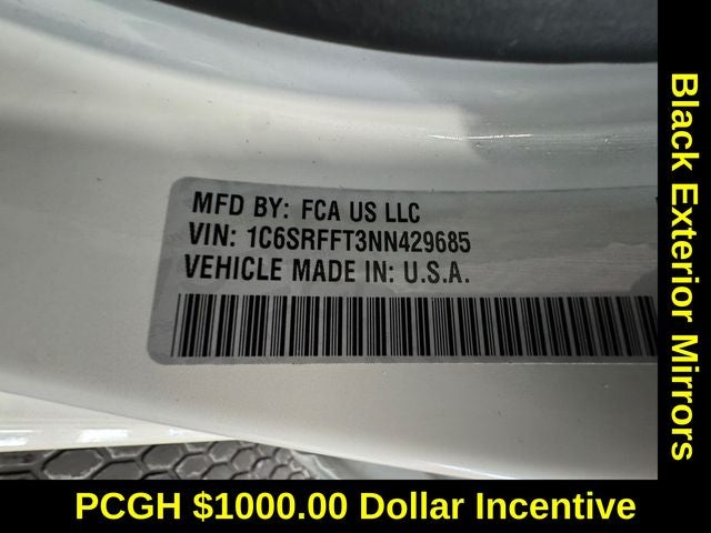2022 RAM 1500 Big Horn Crew Cab 4x4 5'7' Box