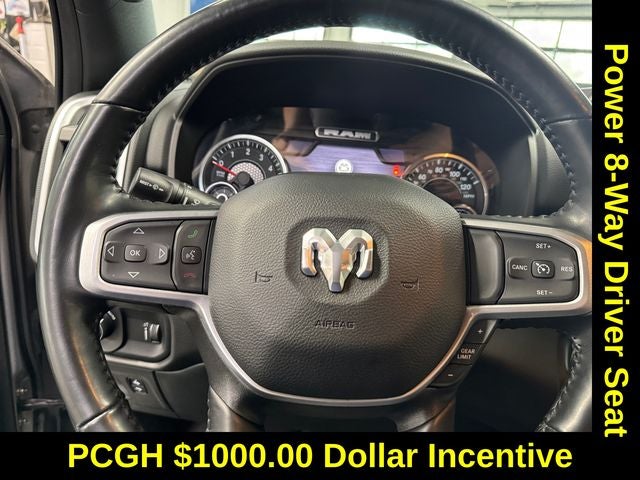 2022 RAM 1500 Big Horn Crew Cab 4x4 5'7' Box