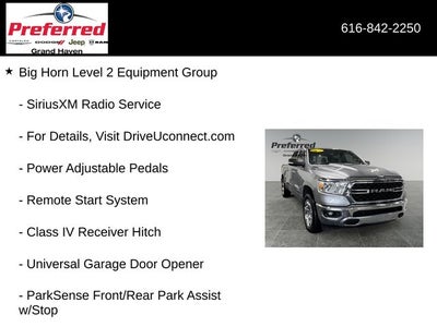 2022 RAM 1500 Big Horn Crew Cab 4x4 5'7' Box