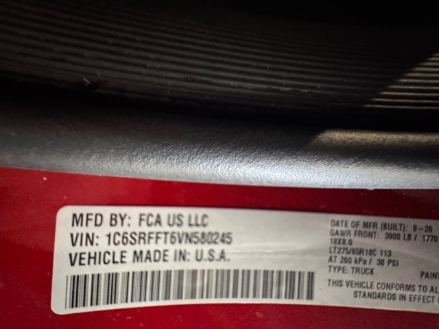 2027 RAM Ram 1500 RAM 1500 BIG HORN CREW CAB 4X4 5'7' BOX