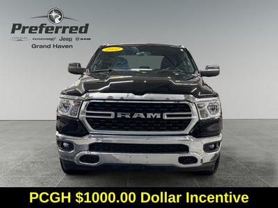 2022 RAM 1500 Big Horn Crew Cab 4x4 5'7' Box