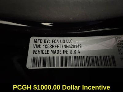 2022 RAM 1500 Big Horn Crew Cab 4x4 5'7' Box
