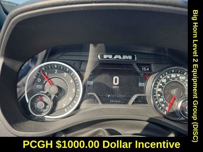2023 RAM 1500 Big Horn Crew Cab 4x4 5'7' Box