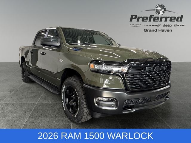 2026 RAM Ram 1500 RAM 1500 WARLOCK CREW CAB 4X4 5'7' BOX