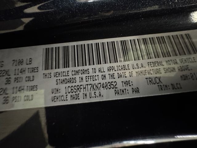 2019 RAM 1500 Limited Crew Cab 4x4 5'7' Box