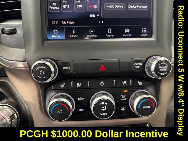 2022 RAM 1500 Laramie Crew Cab 4x4 5'7' Box