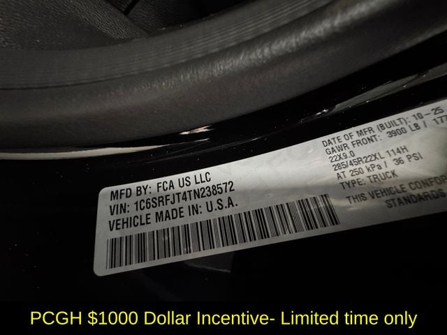 2026 RAM Ram 1500 RAM 1500 LARAMIE CREW CAB 4X4 5'7' BOX